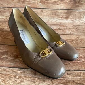 Etienne Aigner woman shoes Classic pumps brown size 8